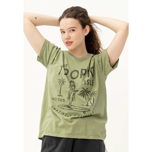 Футболка Bowery NYC, размер XS, зеленый