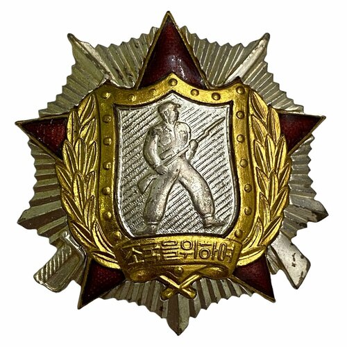 орден суворова ii степени на колодке муляж Северная Корея, орден Солдатской славы II степени 1961-1970 гг.