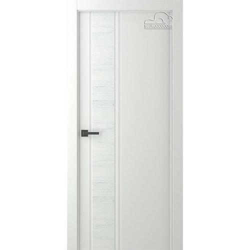 Межкомнатная дверь Belwooddoors Твинвуд 1 эмаль белая добор дверной belwooddoors эмаль белая фанерованный 2200х100 мм
