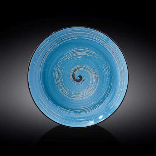 Тарелка глубокая Spiral Blue 28,5 см. (500 мл). Wilmax
