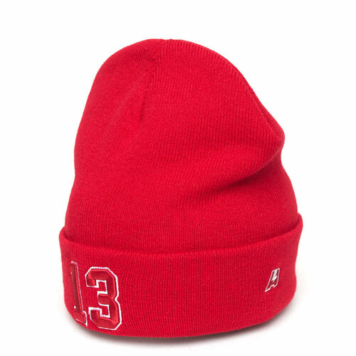 фото Шапка atributika & club, размер 55-58, красный