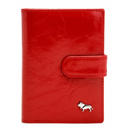 Обложка для автодокументов LABBRA, красный обложка для паспорта с рисунком красная панда плотная экокожа 3 кармана для карточек