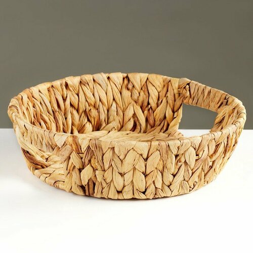 Блюдо декоративное Золотистый колос 28 х 28 х 8 см водный гиацинт 941₽