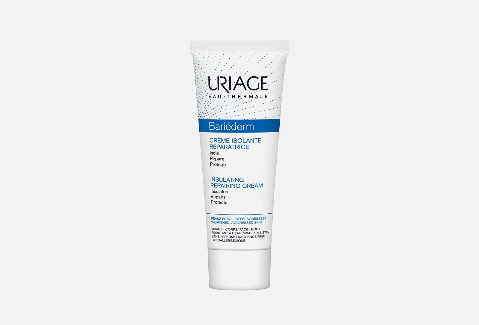 Восстанавливающий крем для лица и тела uriage bariederm cream