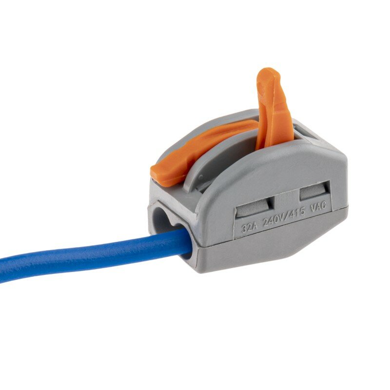 фото Строительно-монтажная клемма СМК222-412 (10 шт) тип WAGO SBE-cwcc-2 Smartbuy