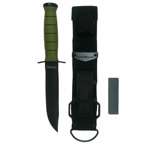 Нож тактический Smith & Wesson CKSUR2 с зеленой ручкой