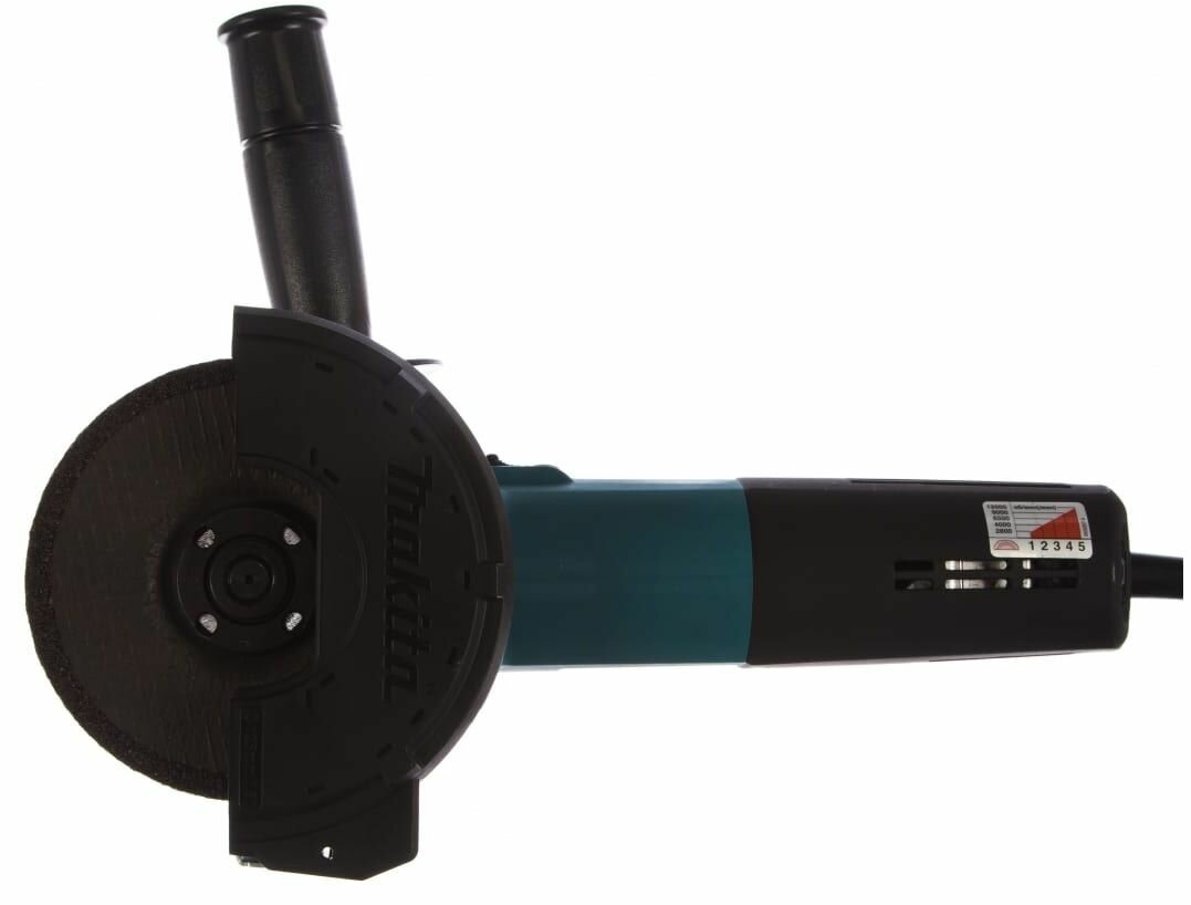 Обзор: УШМ Makita 9565CVR, мощность 1400Вт, макс. диаметр диска 125мм, антивибрация