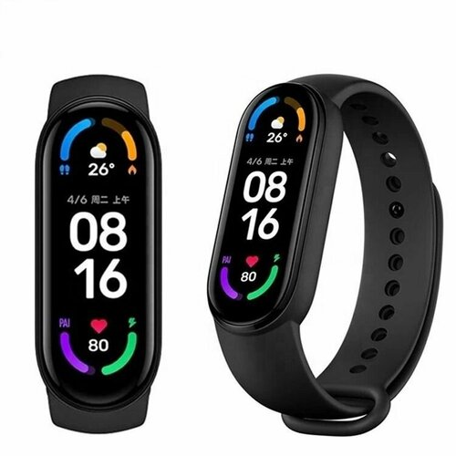 Фитнес браслет FitPro Smart Band M7 смарт часы черный 52000₽