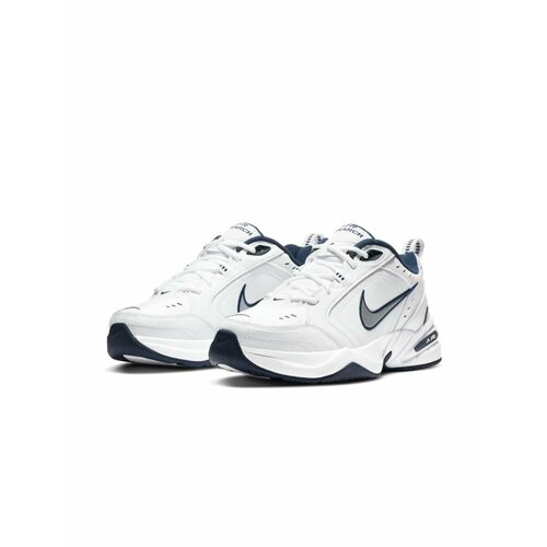 Кроссовки NIKE Air Monarch IV, размер 8.5 US, синий, белый