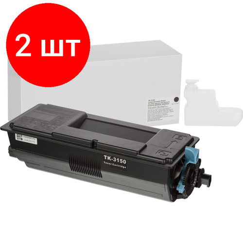 Комплект 2 штук, Тонер-картридж Retech TK-3150 чер. для Kyocera M3040idn