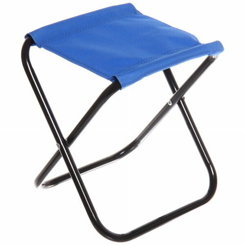 Табурет складной до 80кг О-образный 24*20*25 см синий light camp folding stool табурет складной синий