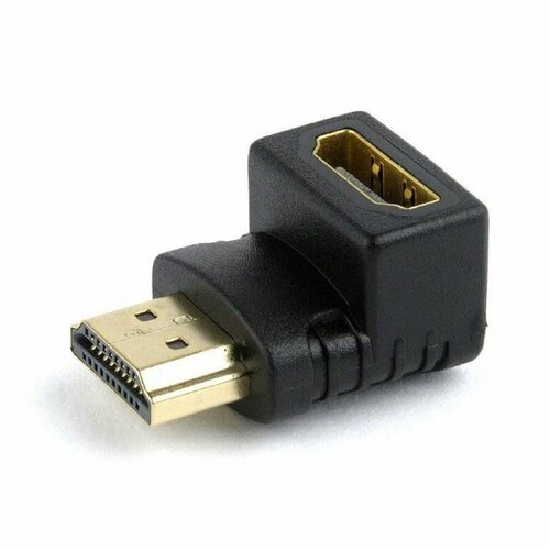 Угловой переходник / адаптер HDMI F (мама) - HDMI M (папа) Новый vention hdmi адаптер переходник угловой наверх f мама m папа угол 270 арт ainb0