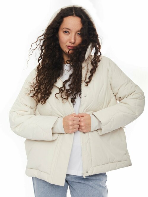 Куртка  Zolla, размер M, молоко
