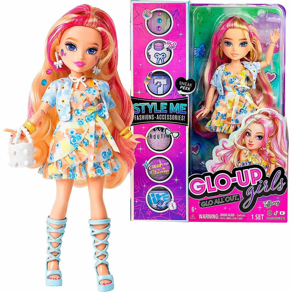 Far Out Toys Кукла Glo-Up Girls Тиффани Far Out Toys FAR83011