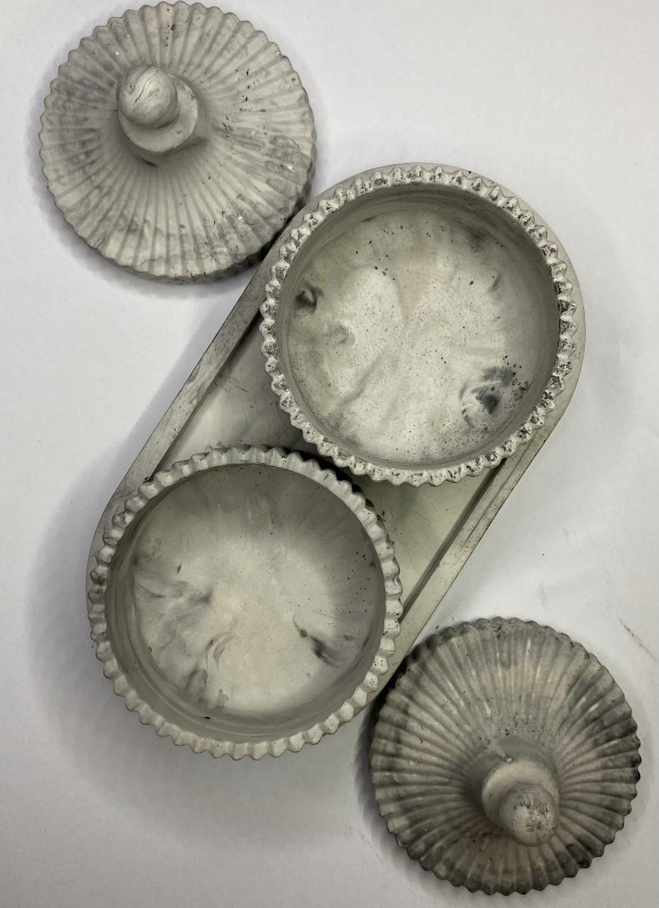 фото Декоративный подарочный набор из гипса