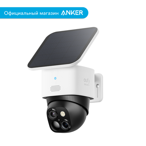 Камера видеонаблюдения eufy SoloCam S340 с двойным объективом и солнечной панелью Видеокамера с микрофоном для дома и дачи T8170 1499900₽
