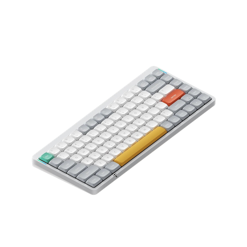 Проводнаябеспроводная клавиатура Nuphy AIR75v2 Ionic White Aloe английская 1540000₽