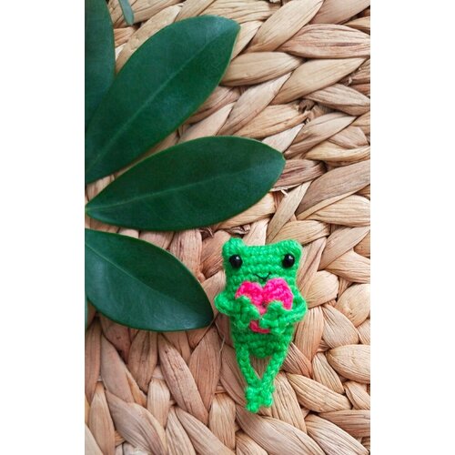 Брелок, вязаная фактура