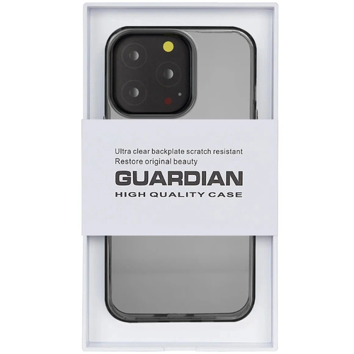 Чехол для iPhone 14 Pro Kzdoo GUARDIAN, прозрачно-темный