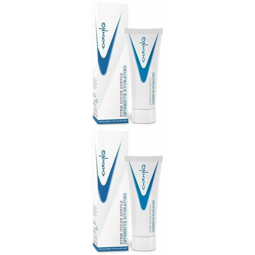 Viking Крем после бритья Intensive hydrating, Увлажняющий, 75 мл, 2 шт.