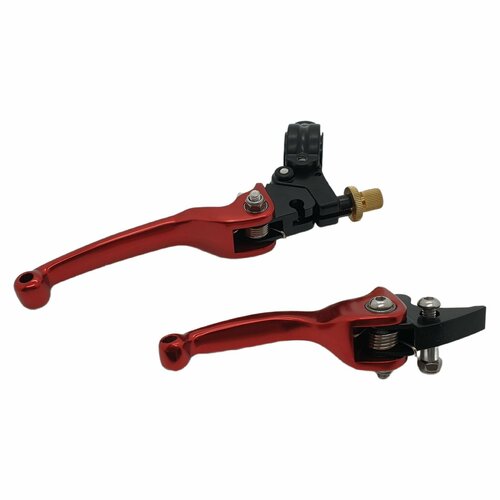 Рычаг сцеплтормоза складные ASV красные WW0429 4878₽