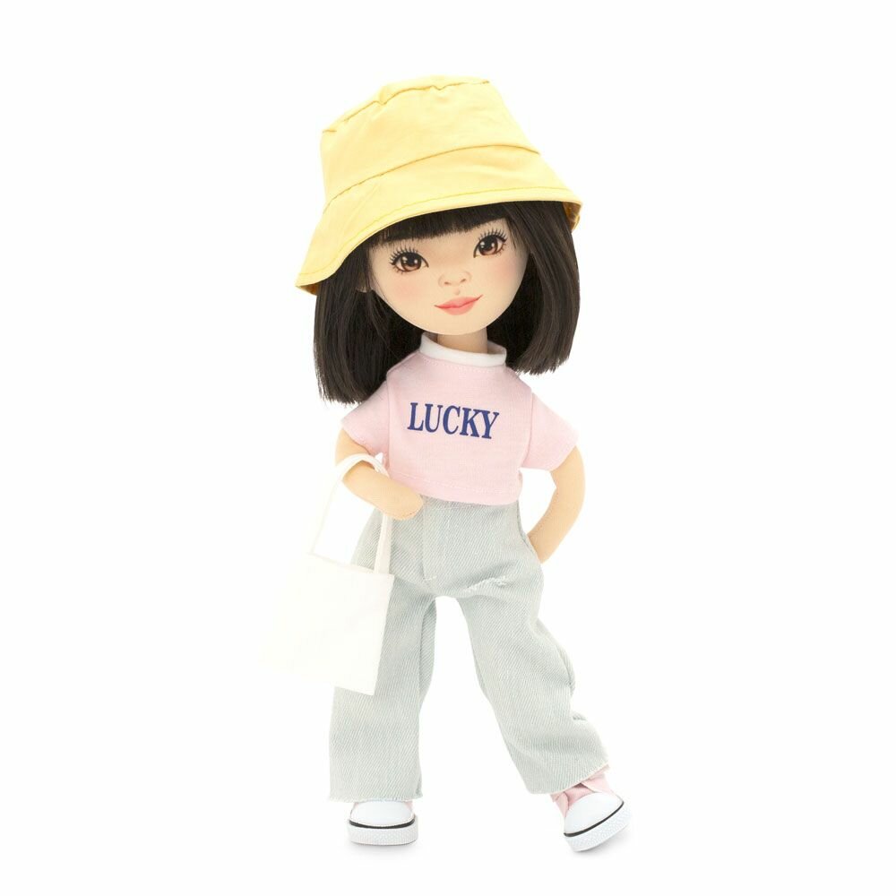 Каркасная кукла Sweet Sisters Lilu в широких джинсах