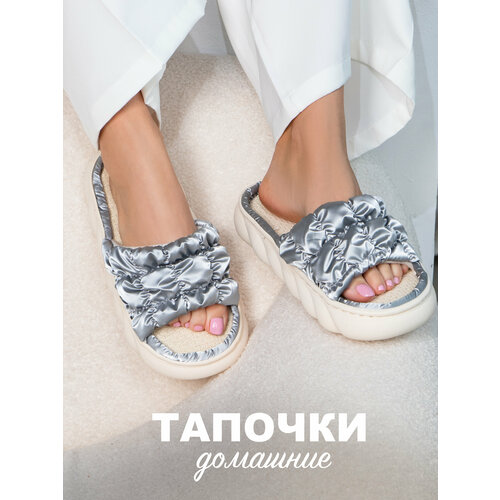 фото Тапочки glamuriki, размер 40-41, серый