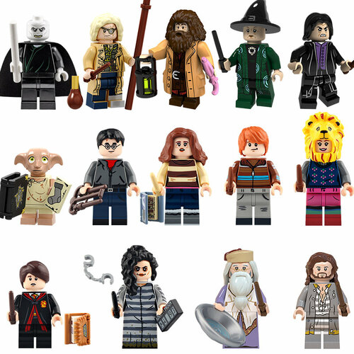 Набор фигурок для лего Гарри Поттер, 14 шт набор фигурок для лего гарри поттер минифигурки 8 шт