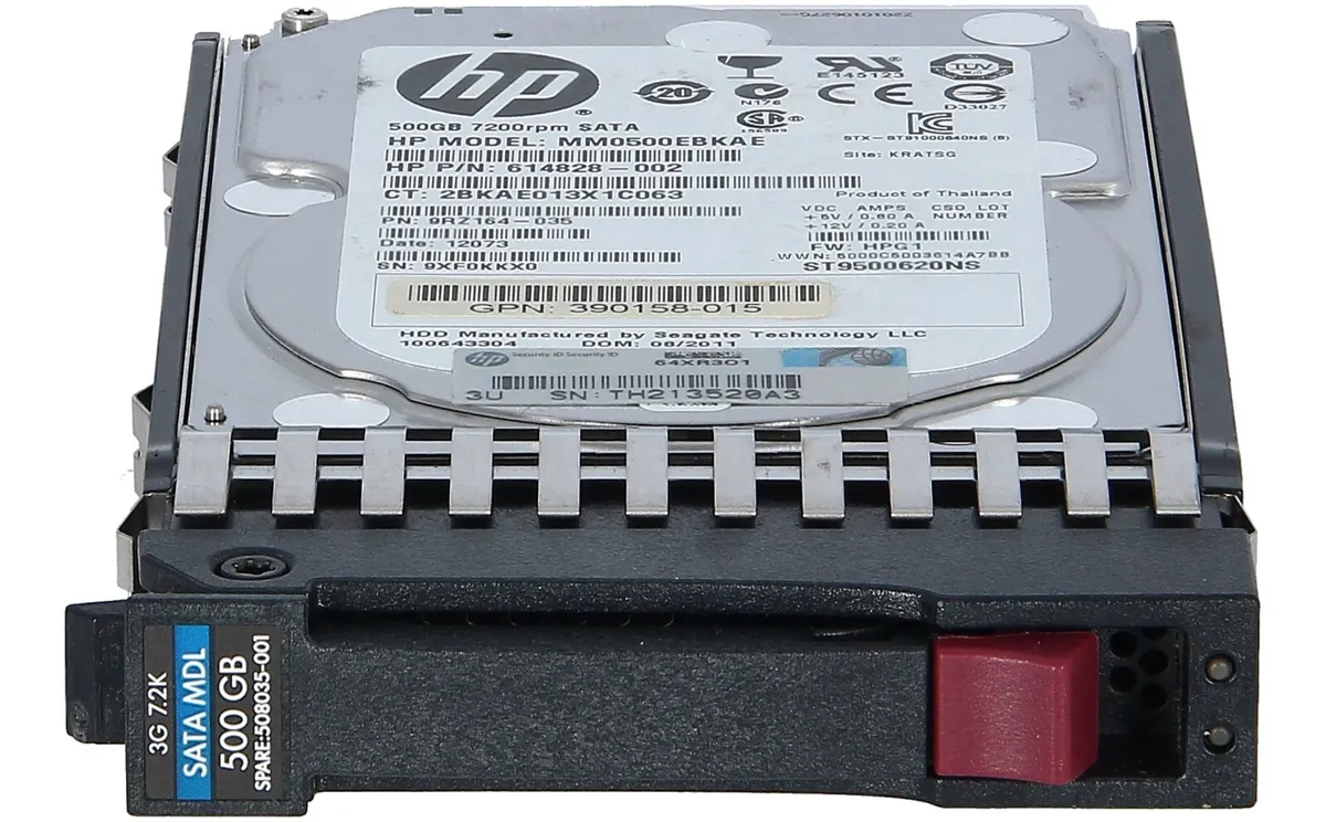 Жесткий диск HP 507750-B21 500 Гб 2.5"