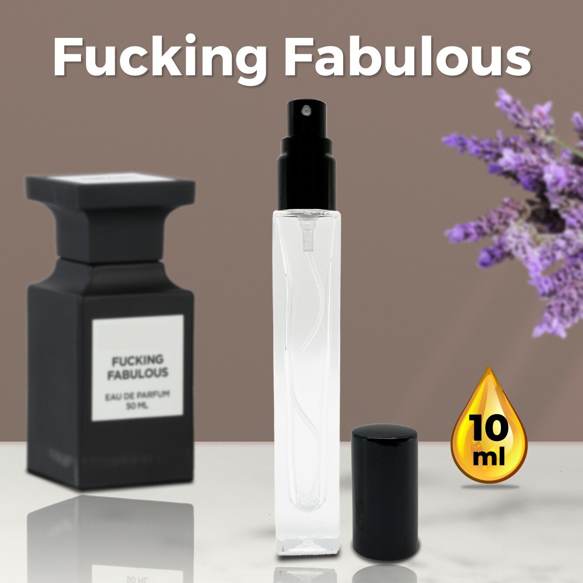 "Fucking Fabulous" - Духи унисекс 10 мл + подарок 1 мл другого аромата
