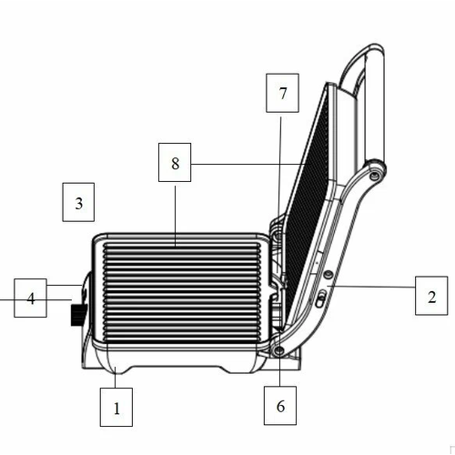 KaringBee электрогриль MB-P11A RU