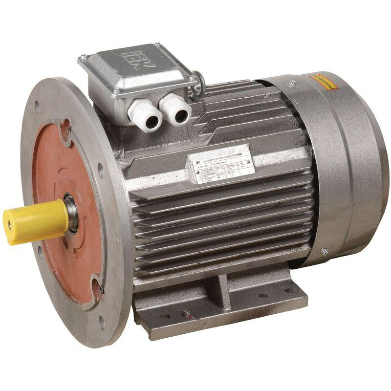 DRV132-S6-005-5-1020 Электродвигатель 3ф АИР 132S6 380В 5,5кВт 1000об/мин 2081 DRIVE IEK - фото №1