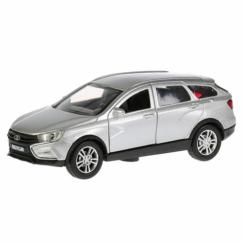 Машина Технопарк Lada Vesta SW Cross Серебристая 270423 машина металлическая lada vesta sw cross