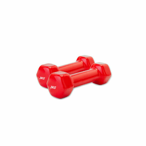 Набор гантелей Bradex SF0600 3 кг красный 7320₽