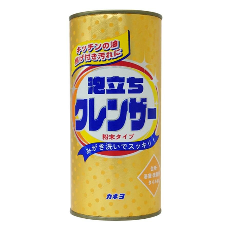 Kaneyo Cleanser Gold Пенящийся чистящий порошок для всех видов поверхностей мелкодисперсный картонная банка 400 гр