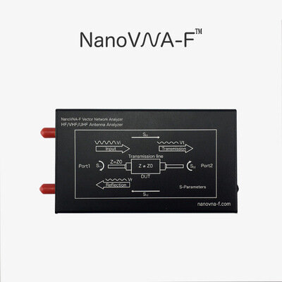 Изображение Сетевой Векторный Анализатор Цепей и Антенн Deepelec NanoVNA-F 50КГц - 1ГГц Network Analyzer S11 S21