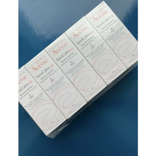 Avene XeraCalm AD бальзам для очень сухой кожи младенцев детей и взрослых набор из 5 флаконов по 5 мл 25 мл 1000₽