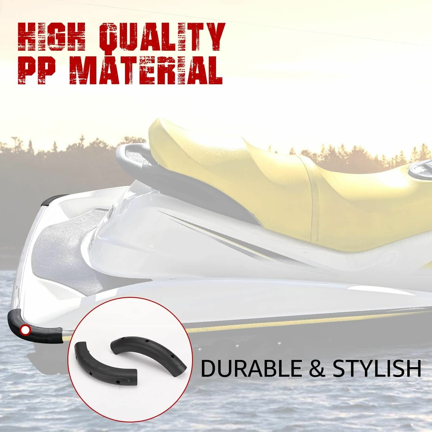 Задний противоударный уголок гидроцикла BRP Sea-Doo 291002244 /291000999 RB86