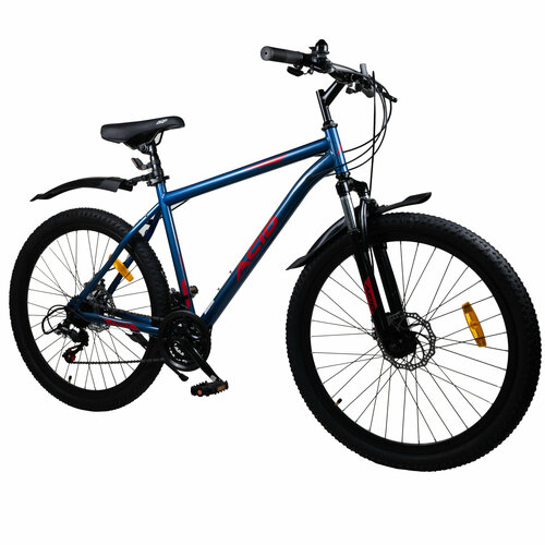 Велосипед горный 26ACID F 200 D 21 скорость 2023 года рама 17 Dark BlueRed 1975900₽