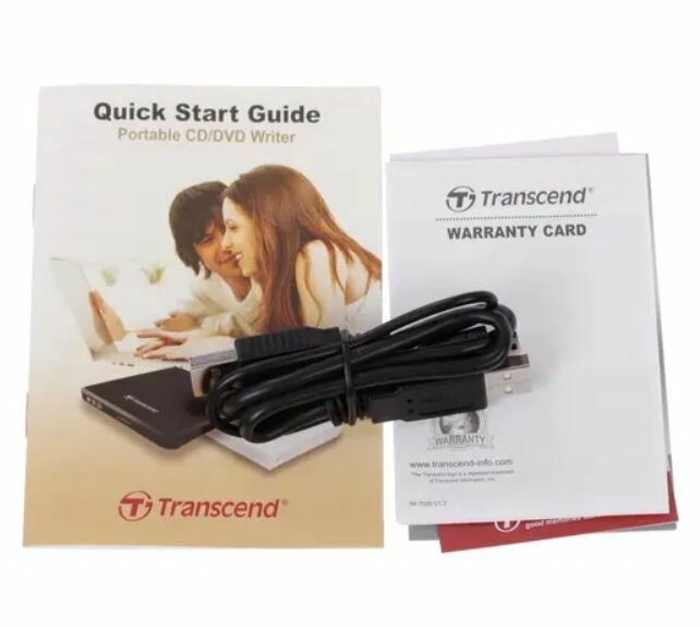 Оптический привод Transcend TS8XDVDS-W White, BOX, белый - фото №12