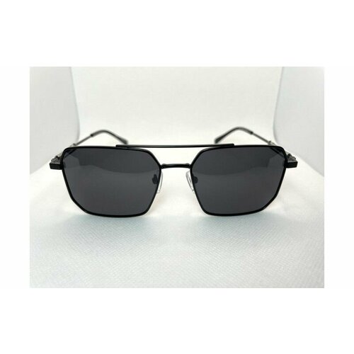 Солнцезащитные очки L.O.C., серый, черный