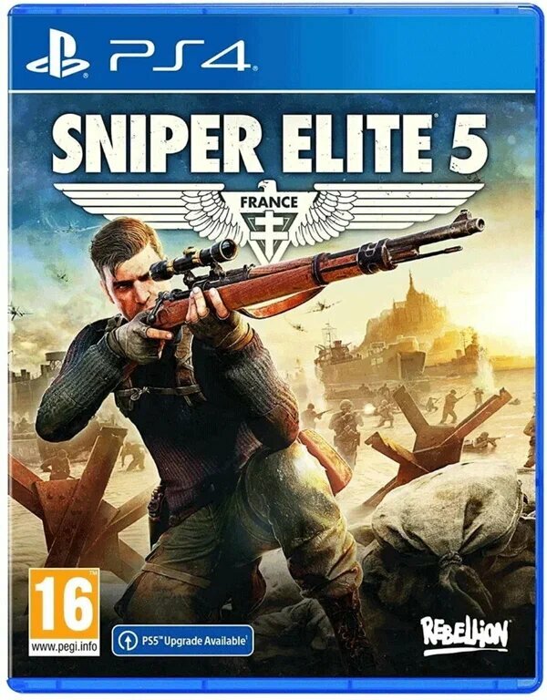 Игра PS4 - Sniper Elite 5 (русские субтитры)