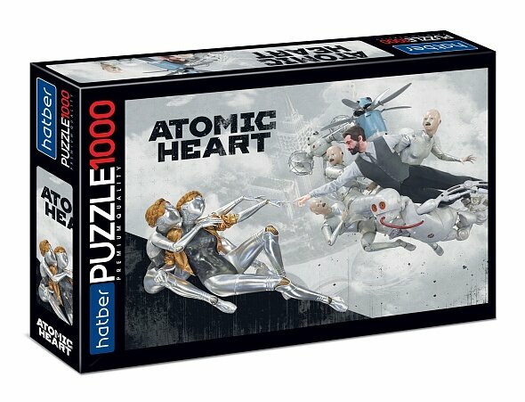 Пазлы 1000 деталей. Atomic Heart (Premium) 1000ПЗ2_30836, (Хатбер-М)