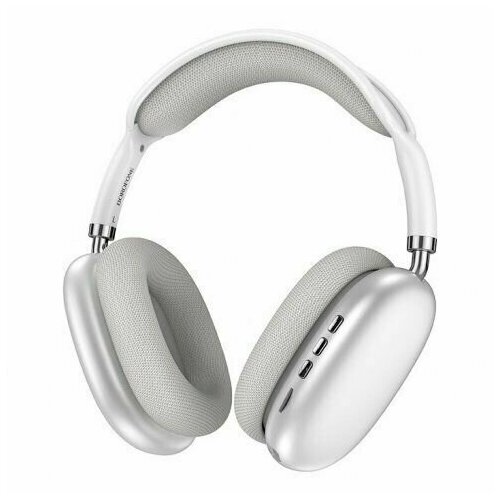 Наушники Беспроводные BOROFONE BO22 Серебренный 2041₽