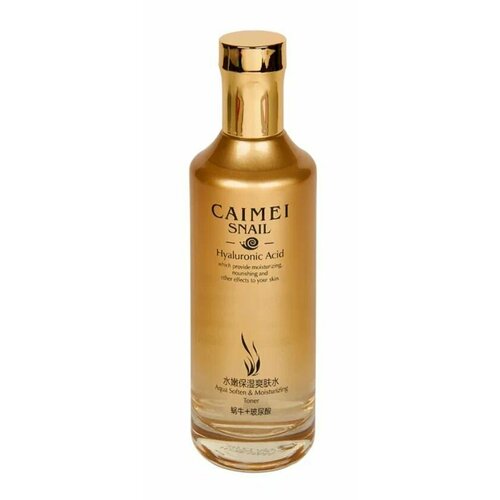 Caimei Snail Тонер для лица, с муцином улитки и гиалуроновой кислотой, 130 мл