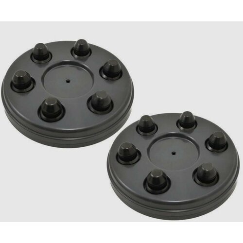 Колпаки на газель 2705 3302 Next Бизнес Фермер на передние колеса серые с отверстиями штампованные диски R16 комплект 2 шт с колпачками 999₽