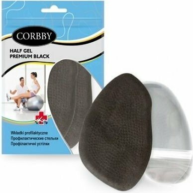 CORBBY Универсальные полустельки гелевые HALF GEL Premium Black