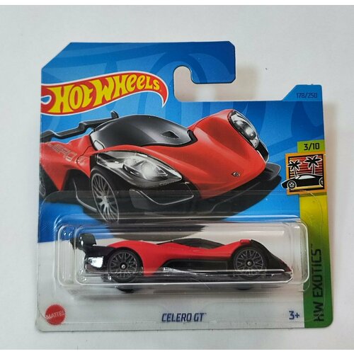 Hot Wheels Машинка базовой коллекции CELERO GT красная 5785/HKK55 hot wheels машинка базовой коллекции celero gt 5785 hkg54