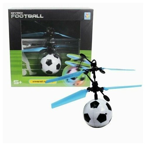 Gyro-FOOTBALL Шар (4,5см) на сенсорном управлении, свет, в/к Т14123 вертолет 1 toy gyro copter вертолёт на сенсорном управлении со светом коробка т15183