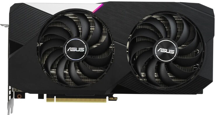 Видеокарта ASUS Dual GeForce RTX 3060 Ti V2 OC, OEM